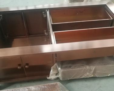 <strong>傳統玫瑰金不銹鋼茶幾</strong>