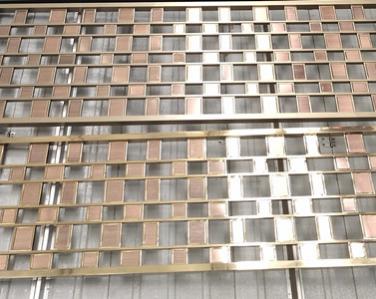 <strong>鈦金紅古銅雙色不銹鋼屏風</strong>